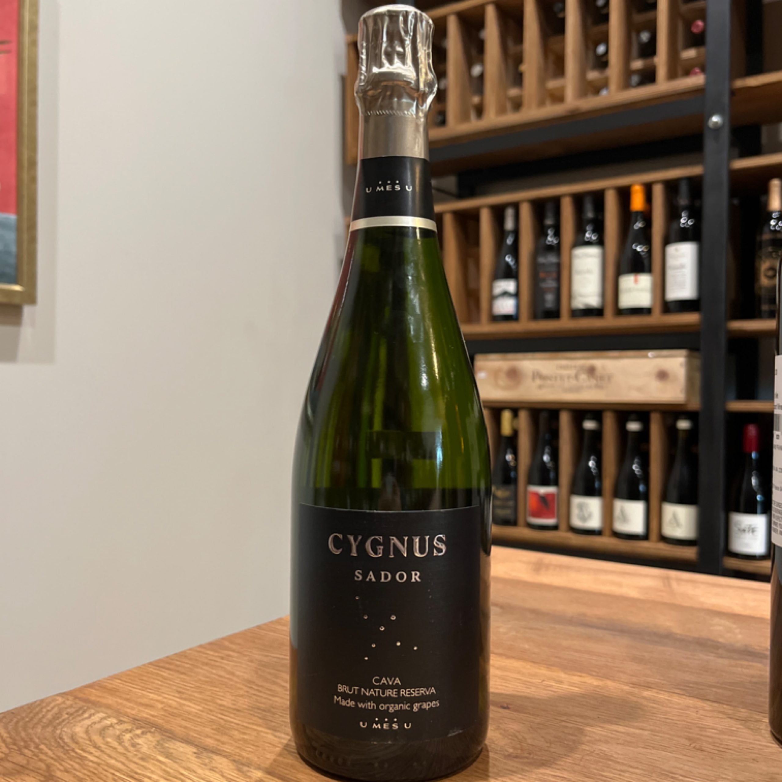 1+1=3 CYGNUS SADOR Cava Brut NATURE Reserva, Organic Sparkling Wine N/V