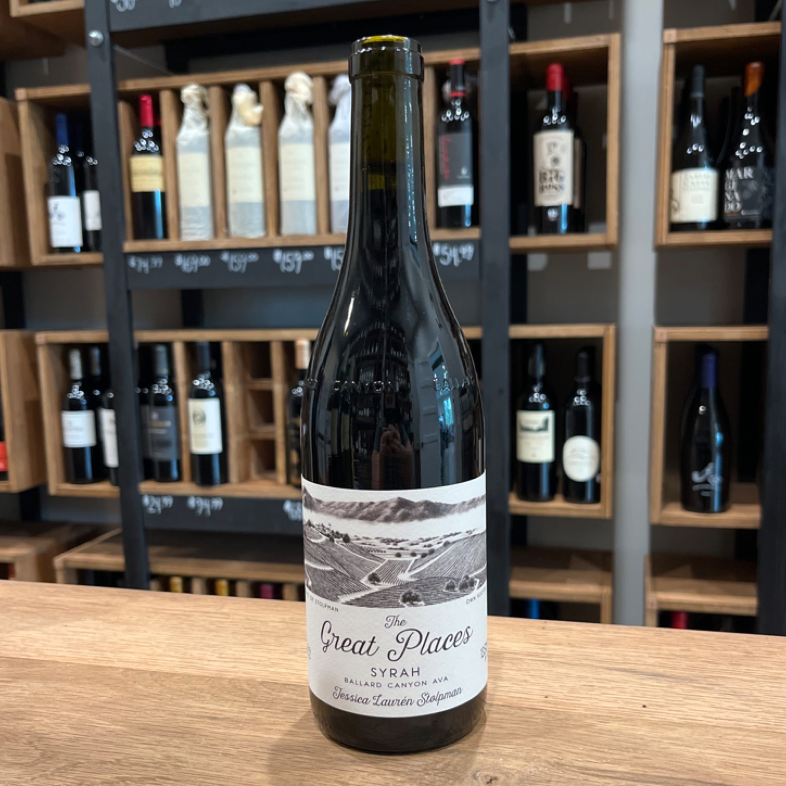 Stolpman Vineyards The Great Places Jessica Laurén Stolpman Syrah 2022
